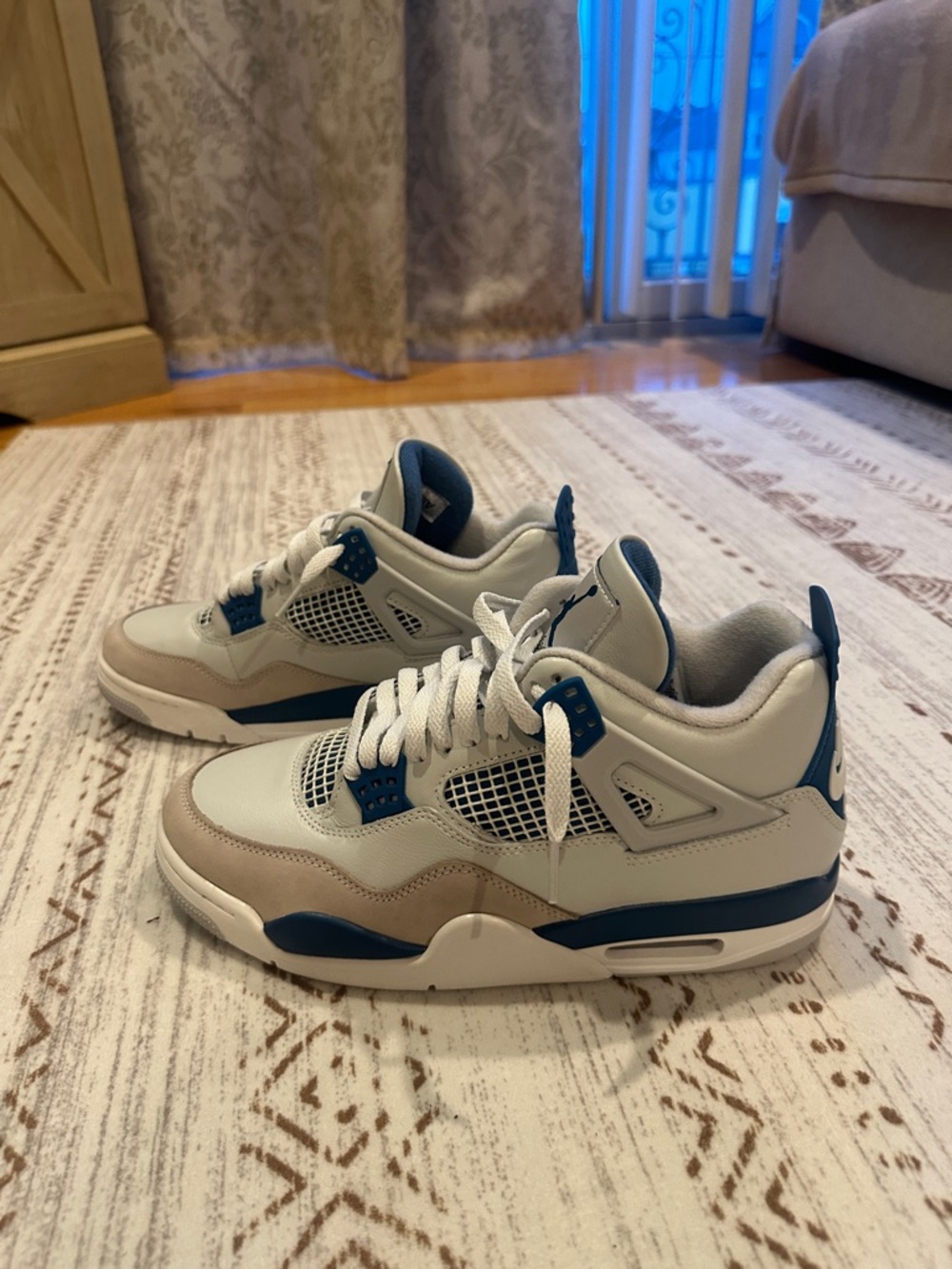 *NEW* Retro 4 Military Blue Men’s